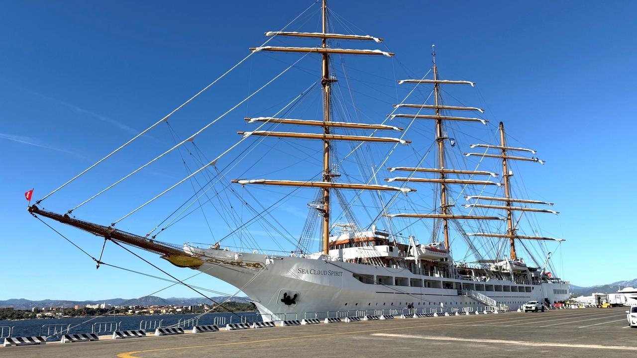 Olbia, con l’arrivo della Sea Cloud Spirit si apre la stagione del crocierismo di lusso