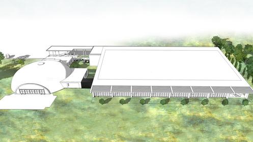 La piscina olimpionica di Iolo per ora è solo un rendering