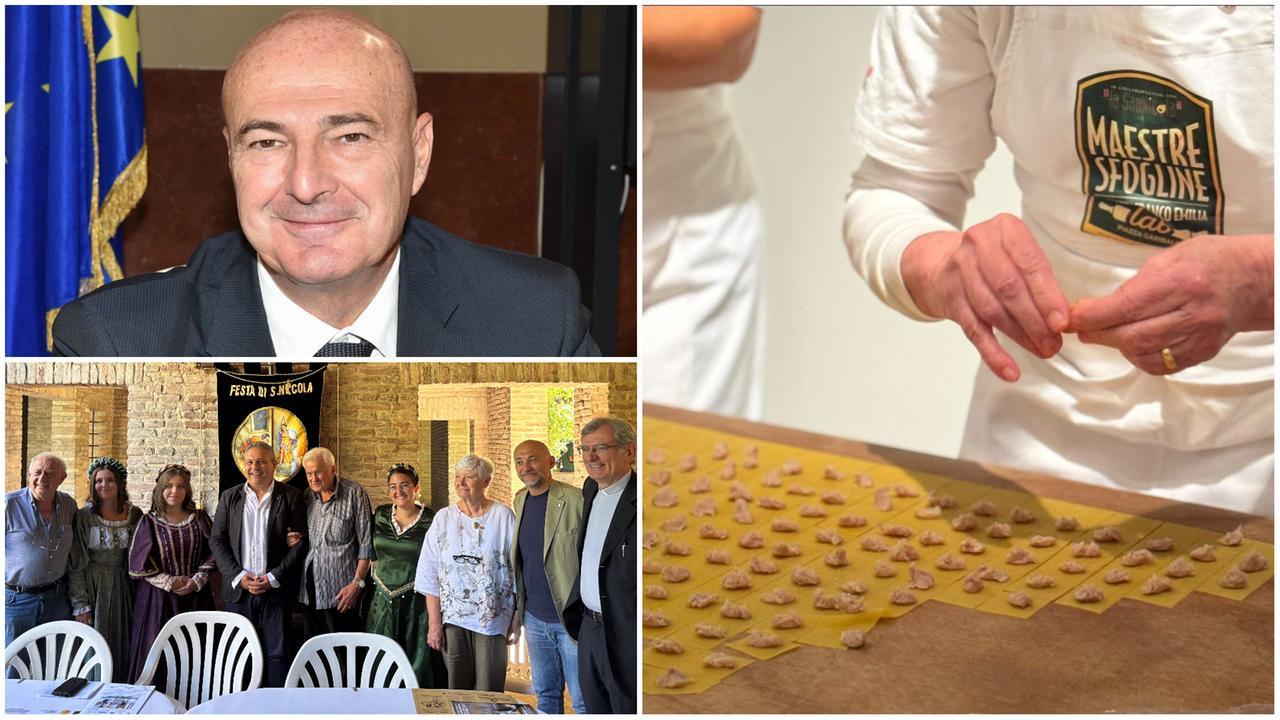 La presentazione della Sagra del Tortellino e il giudice Marcovalerio Pozzato, oste d'eccezione