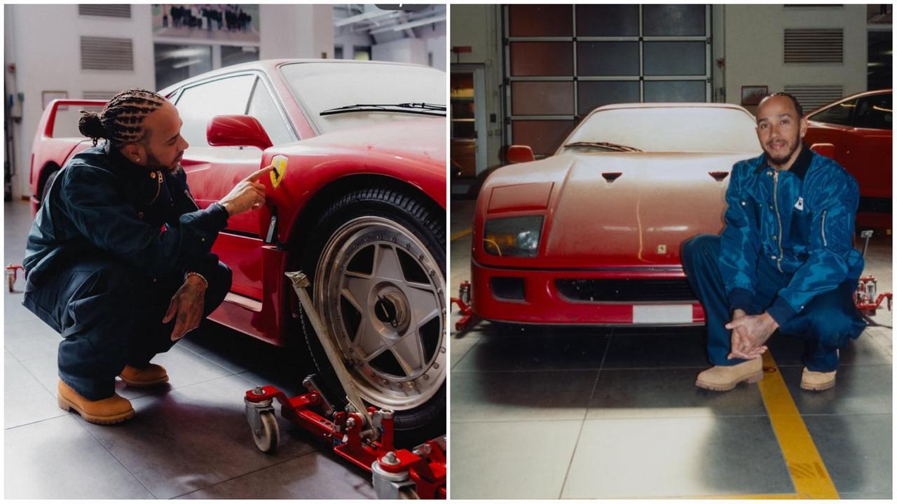 La Ferrari dei sogni di Hamilton torna a Maranello: era chiusa in un garage da 30 anni