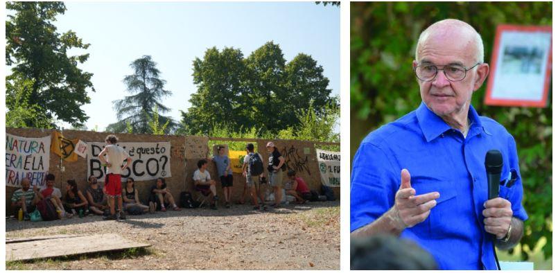 Bosco di Ospizio, archiviata la denuncia di Conad contro Ugo Pellini e gli altri manifestanti per la protesta dell’anno scorso