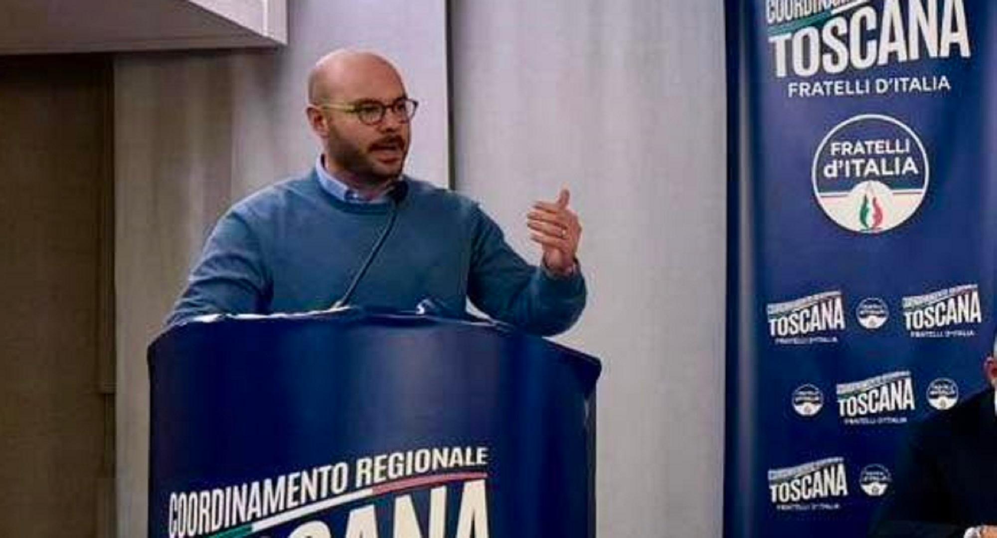 Il consigliere comunale di Fratelli d'Italia Alessandro Perini