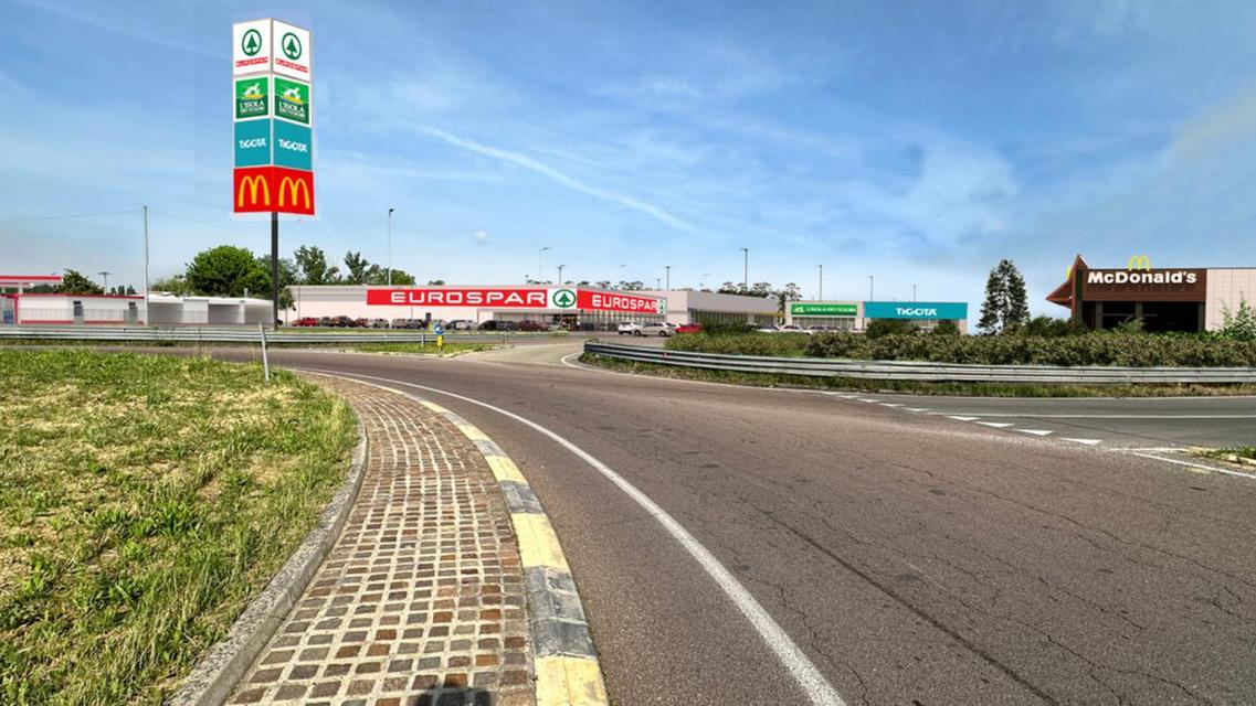 Nel render, ecco dove aprirà il McDonald's