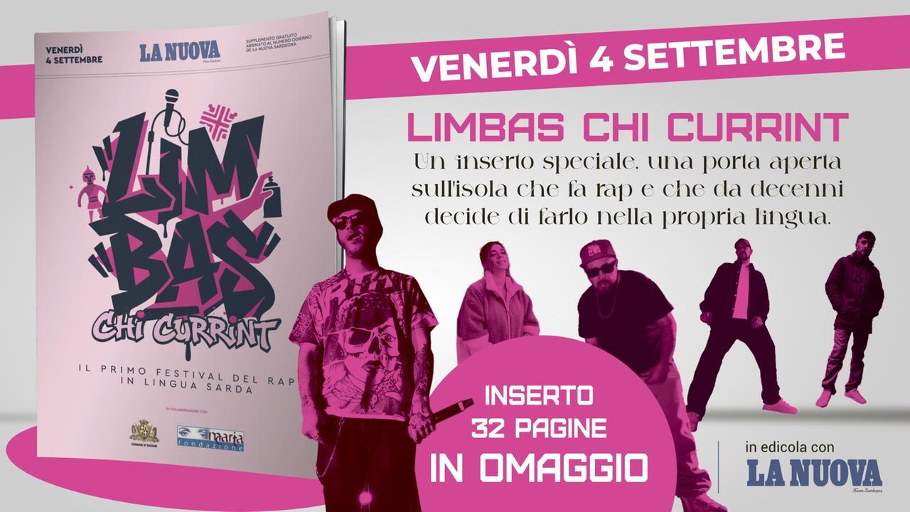 “Limbas chi currint”: con la Nuova in omaggio lo speciale di 32 pagine sul rap in lingua sarda