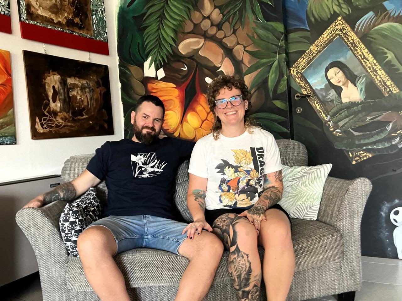 Alessio e Simona, ad Argenta un amore sotto pelle