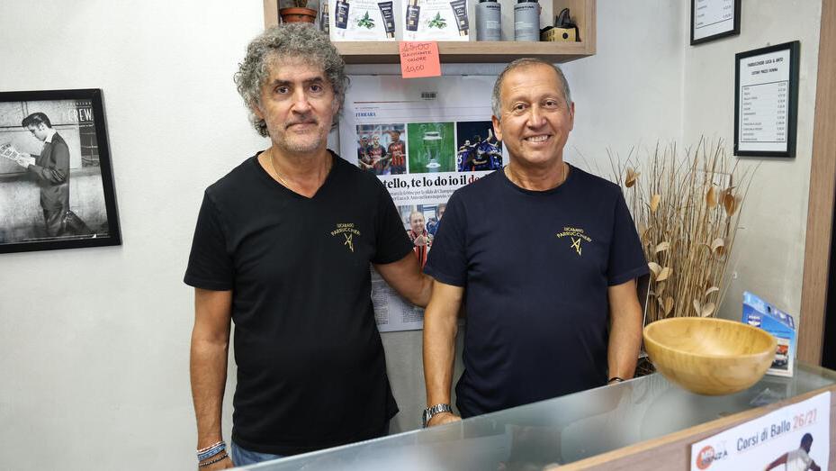 Ferrara, Luca e Anto: 50 anni fra tagli, pettini e sport