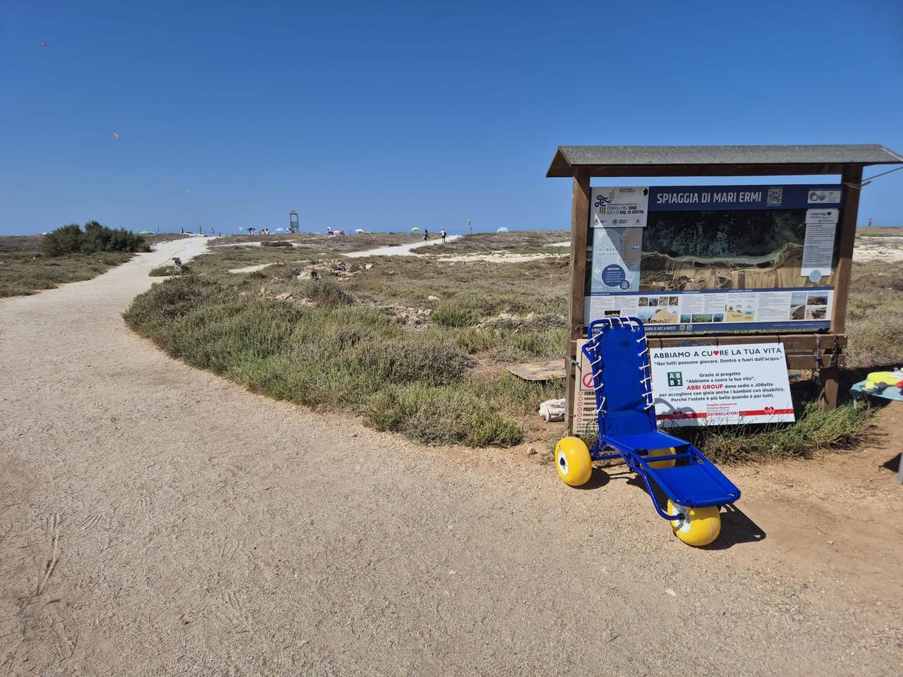 Mare inclusivo anche per i bambini con disabilità motorie, ecco dove