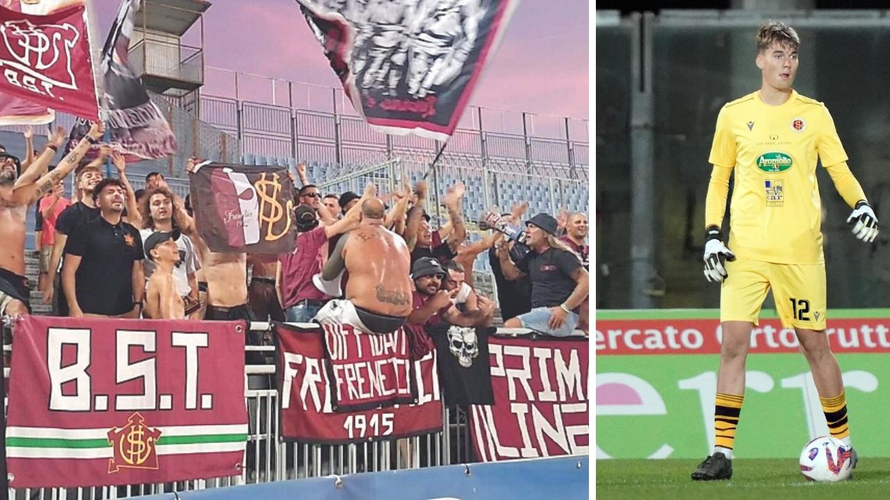 
	I tifosi labronici al Piola e Danko Ciobanu

