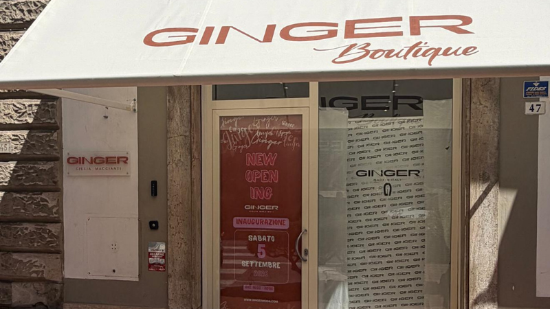 I nuovi locali di Ginger boutique