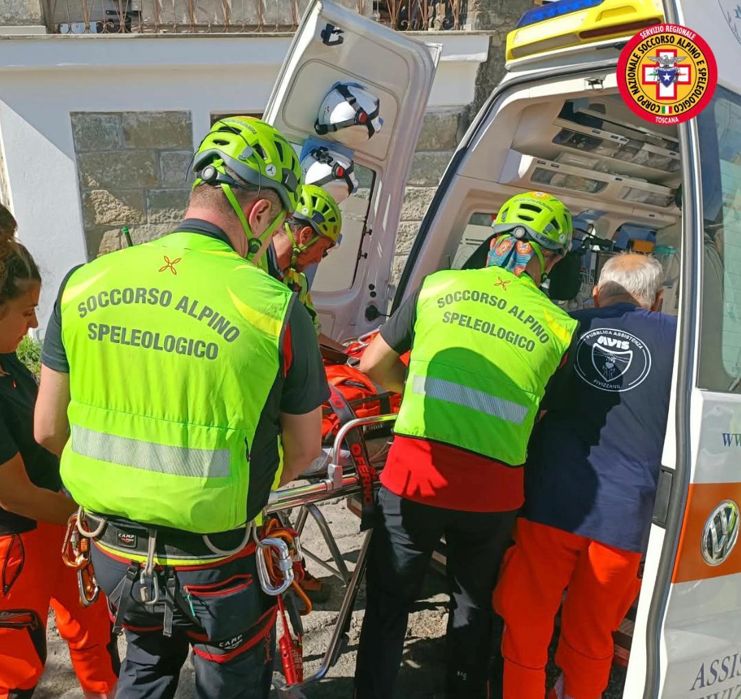 Garfagnana, tre persone salvate dal Soccorso Alpino