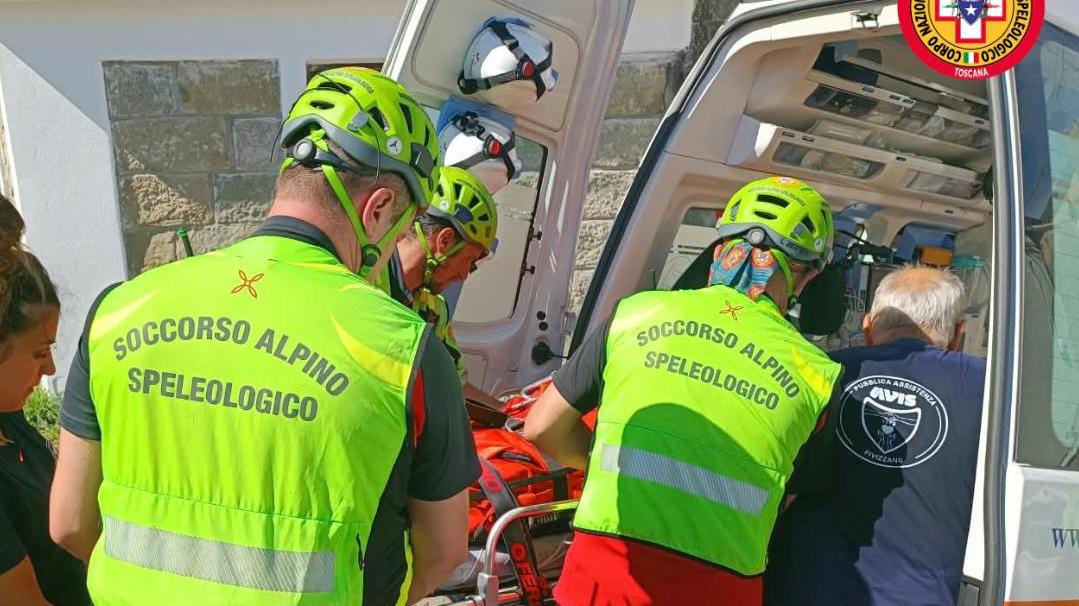 Garfagnana, tre persone salvate dal Soccorso Alpino