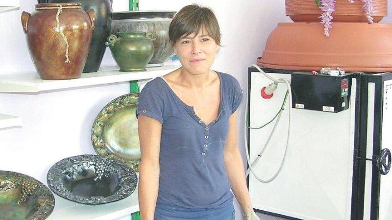 Susanna Cellai in negozio