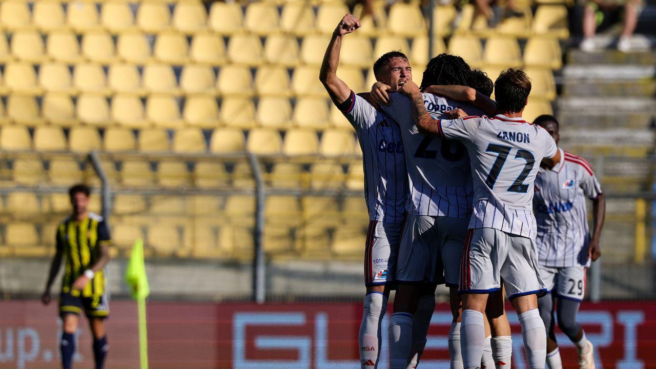 Pisa, prima la grande paura per Božinov poi il sospiro di sollievo e il tris alla Juve Stabia