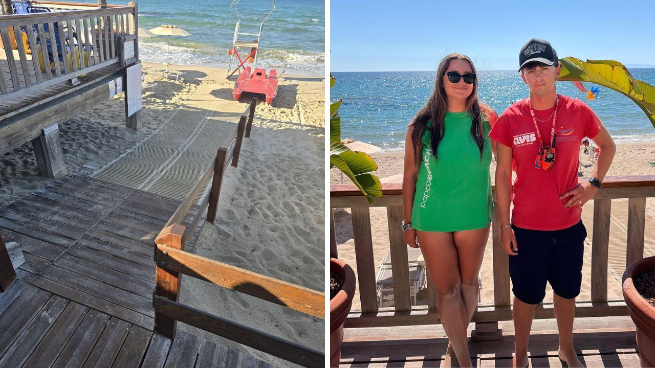Piombino, va in arresto cardiaco in spiaggia ma Brando e Viola salvano l’anziana