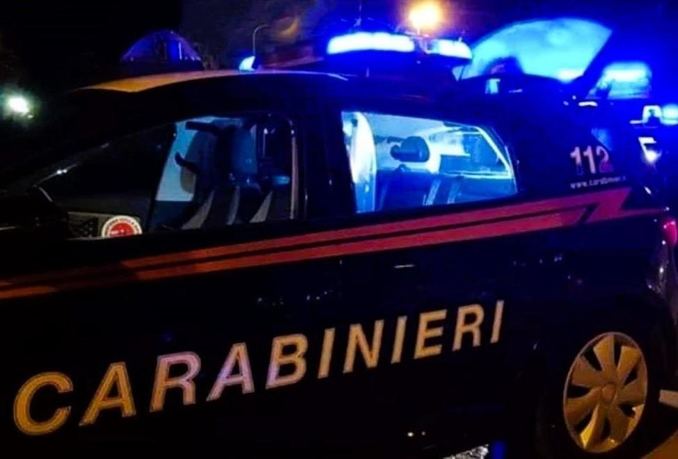 
	Sul posto i carabinieri (foto archivio)

