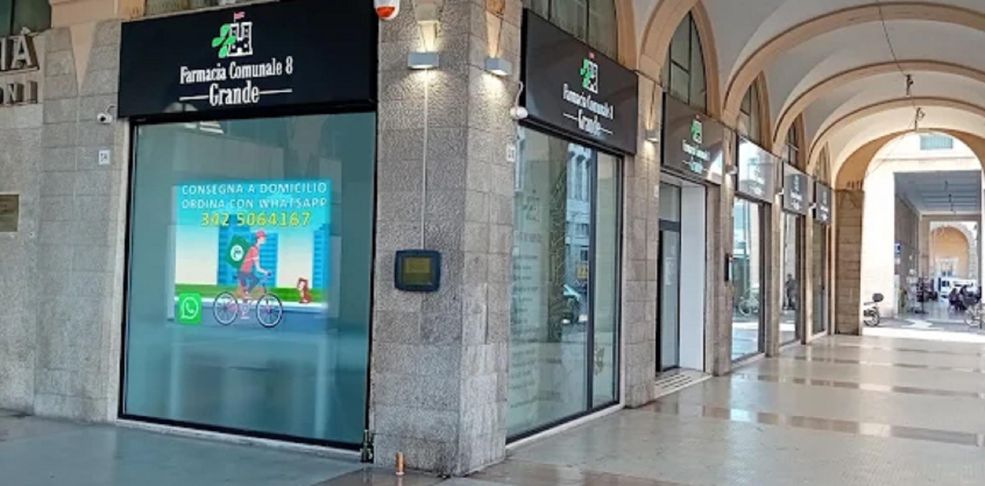 La farmacia comunale 8 di piazza Grande