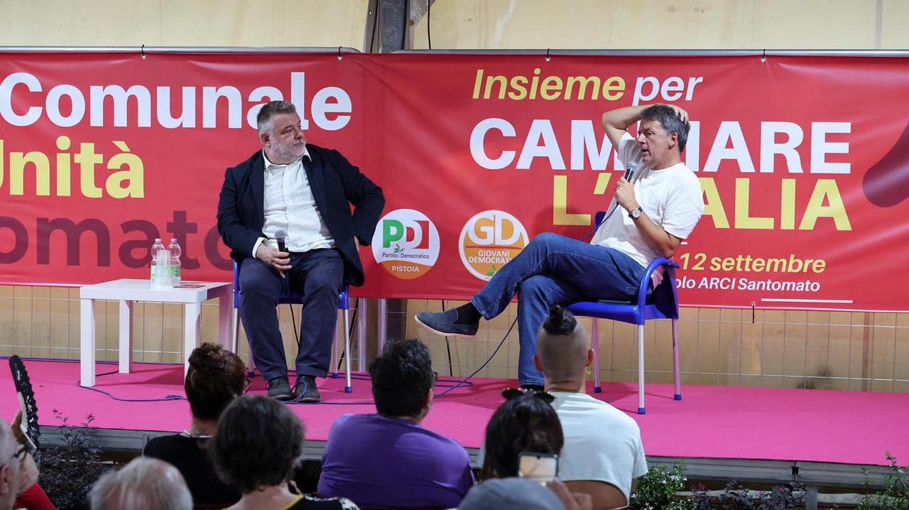 Matteo Renzi intervistato da Cristiano Marcacci