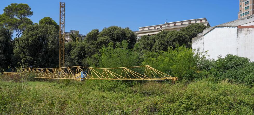 
	Il&nbsp;fazzoletto verde lato viale Rosa del Tirreno

