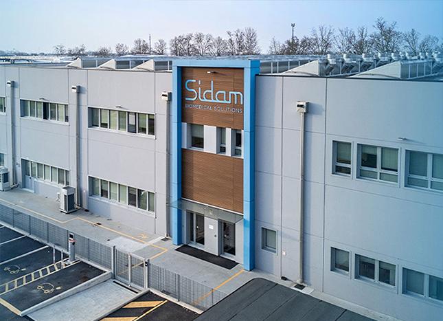 
	L'azienda Sidam ha sede a Mirandola e 4 stabilimenti

