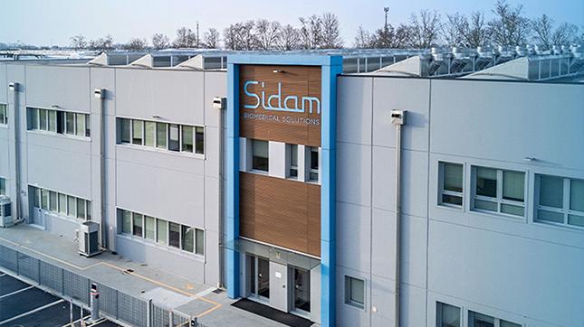 L'azienda Sidam ha sede a Mirandola e 4 stabilimenti