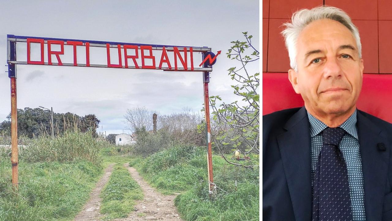 Gli orti urbani e l'imprenditore Frangerini 