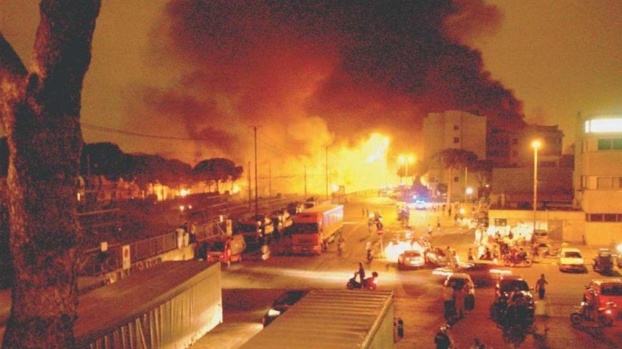 
	Un'immagine di quella sera del 2009

