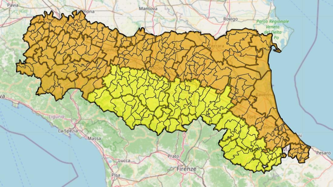 L'allerta meteo per il pomeriggio di oggi (9 settembre)