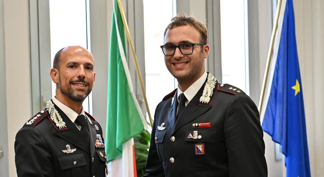 
	Il colonnello Dario Mineo, a sinistra, con il capitano Gianraffaele Di Risi

