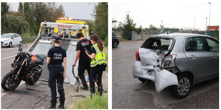 Schianto tra moto e auto a Fossoli: gravissima una 19enne di Rolo