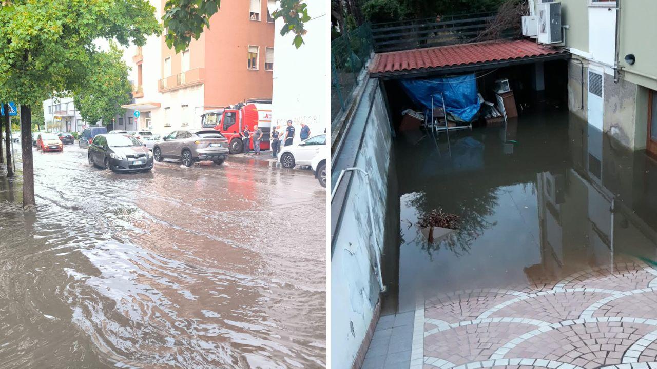Maltempo in Toscana, caos in Maremma e allagamenti a Cecina. In arrivo nuovi temporali – Diretta