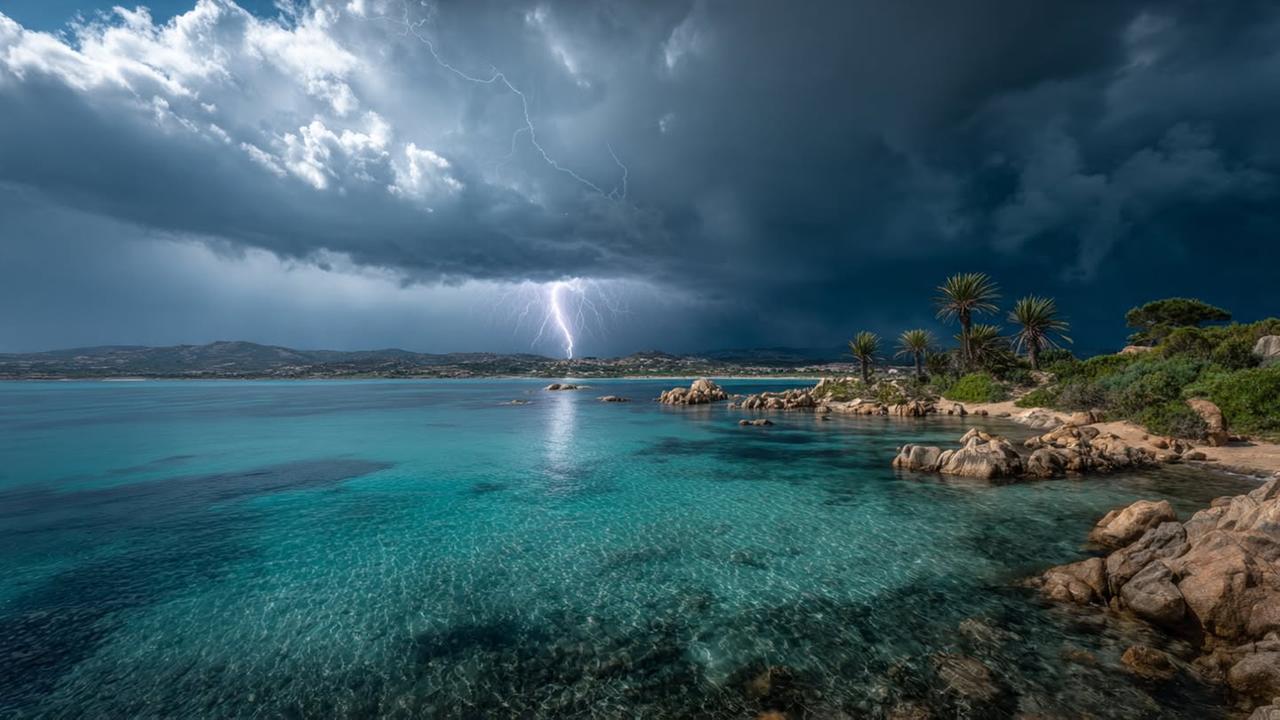 La Sardegna dice addio al caldo estremo: temporali e calo termico, l’anticiclone africano abbandona l’isola