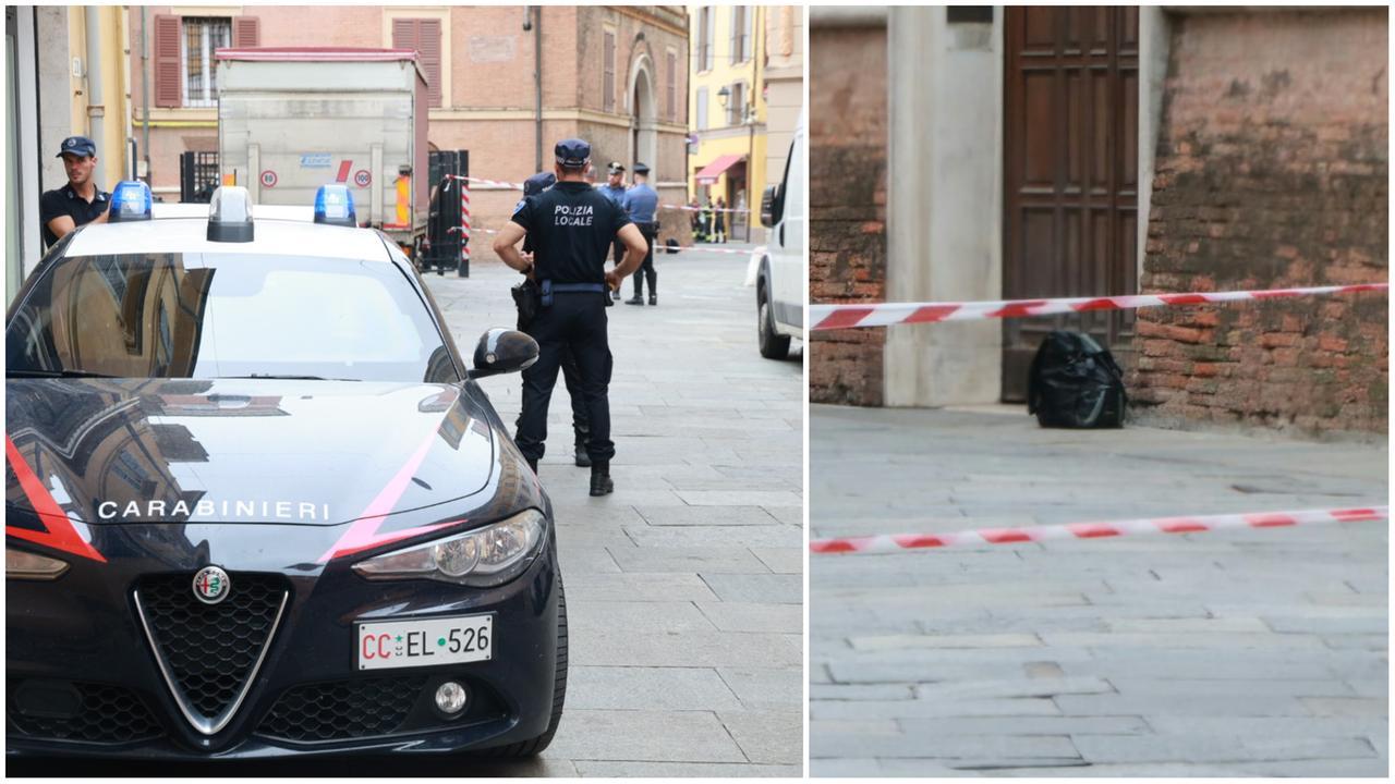 Allarme bomba in centro a Modena: zaino sospetto, arrivano gli artificieri