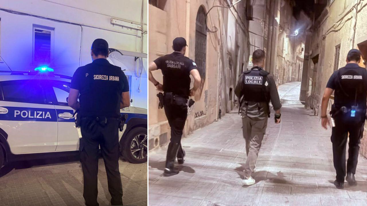 Sassari, polizia locale in centro storico anche la notte: parte il progetto sperimentale