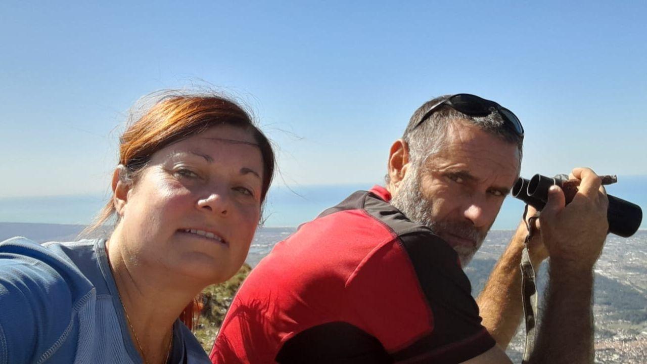 
	Rossano Cagnoni con la moglie Simona Barsotti

