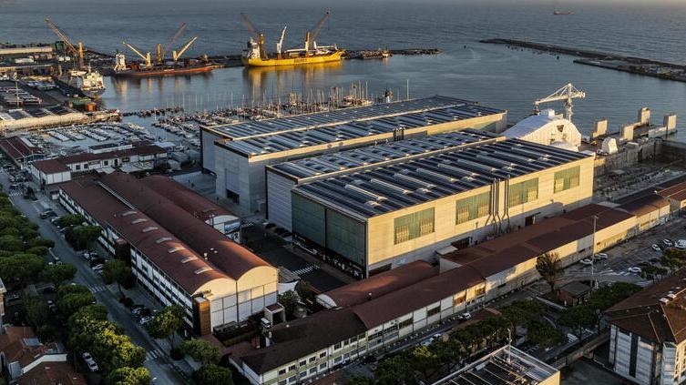 La sede di Marina di Carrara
