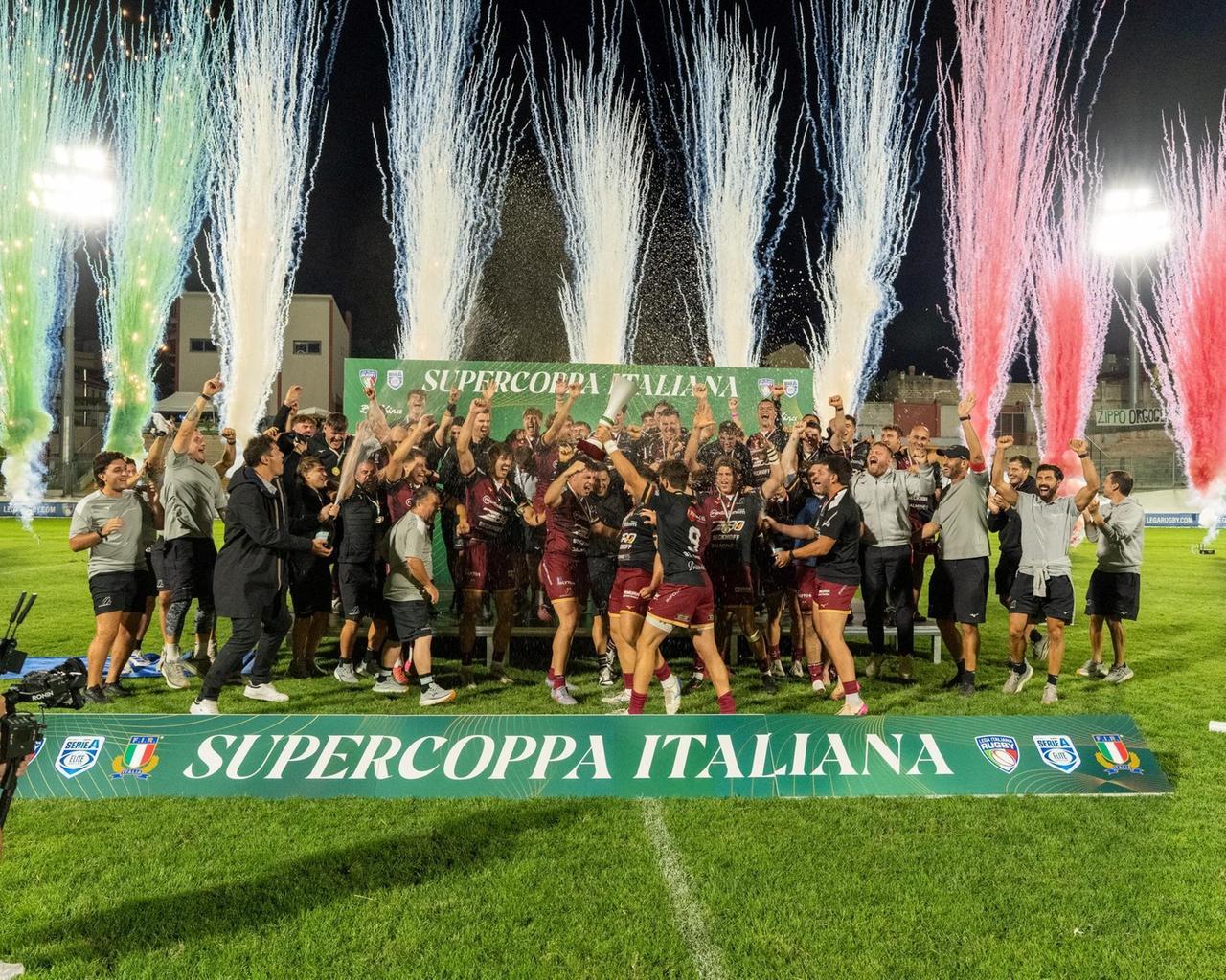 Triplete per i Diavoli: Valorugby si aggiudica la Supercoppa Italiana 2026