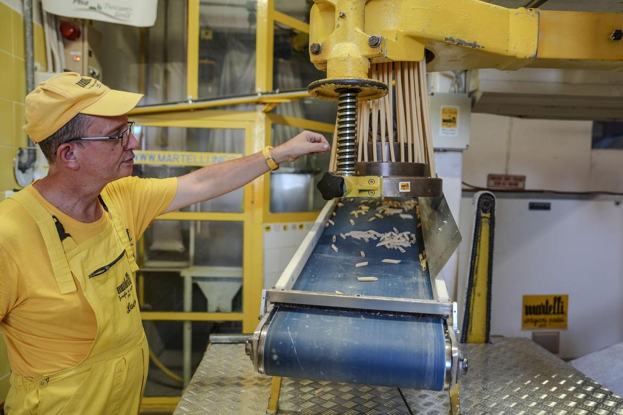 
	La lavorazione al Pastificio Martelli

