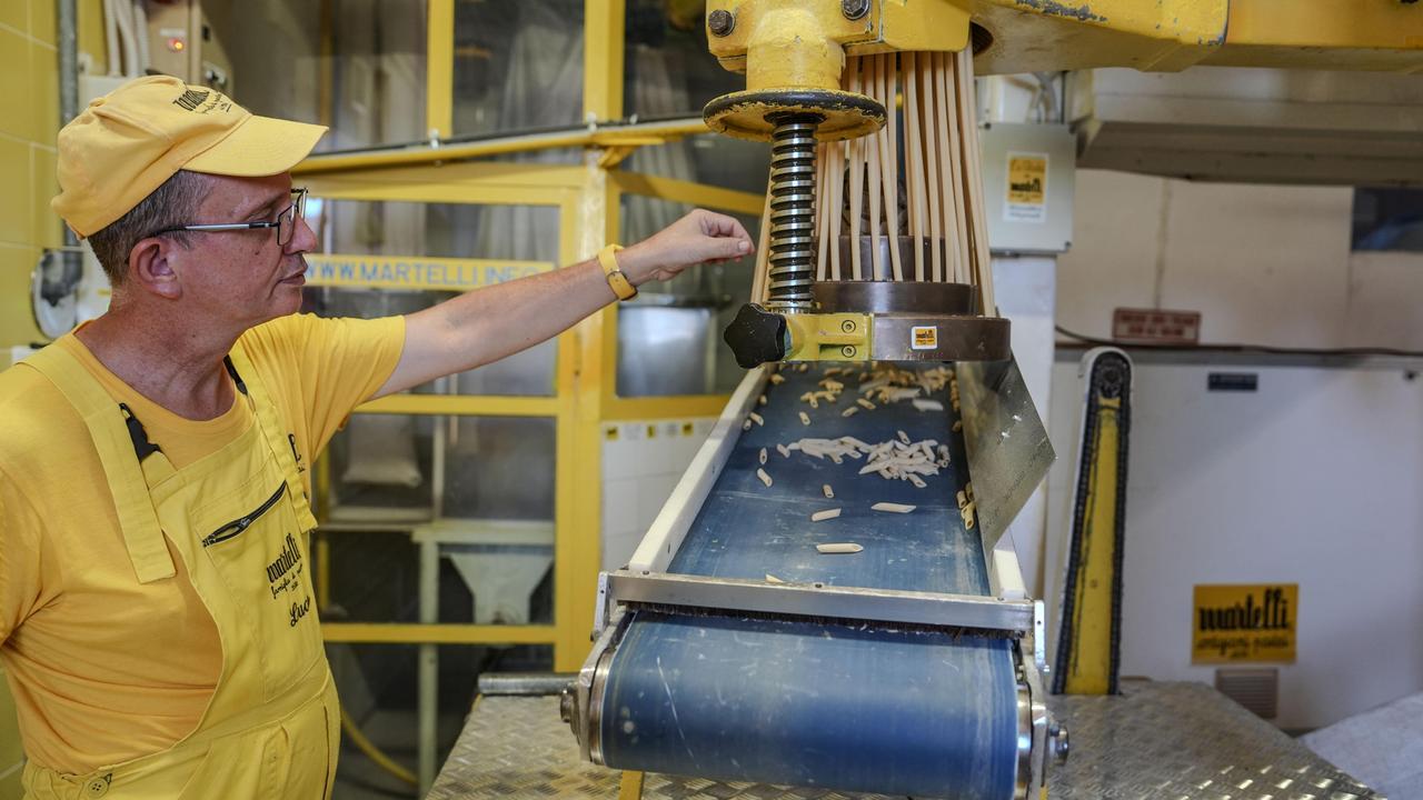 La lavorazione al Pastificio Martelli