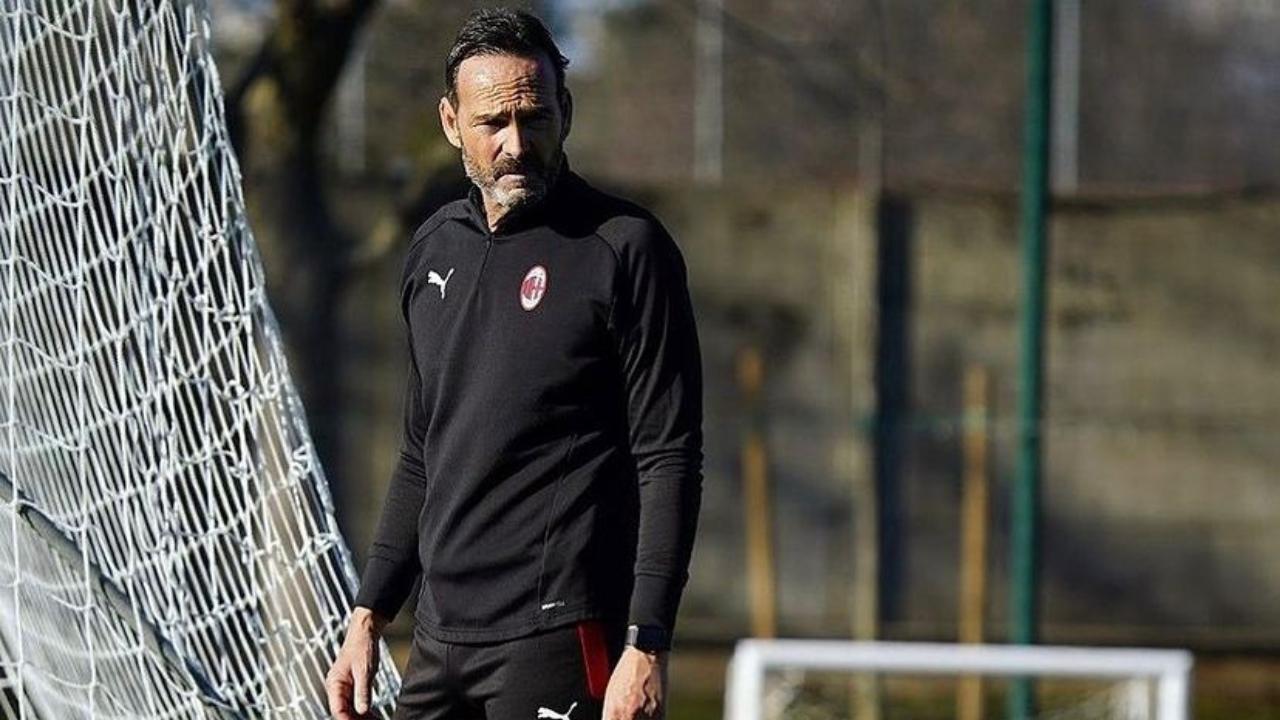 Emiliano Betti durante il suo lavoro al Milan
