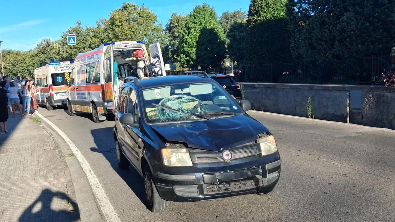 L'incidente mortale (foto Stick)