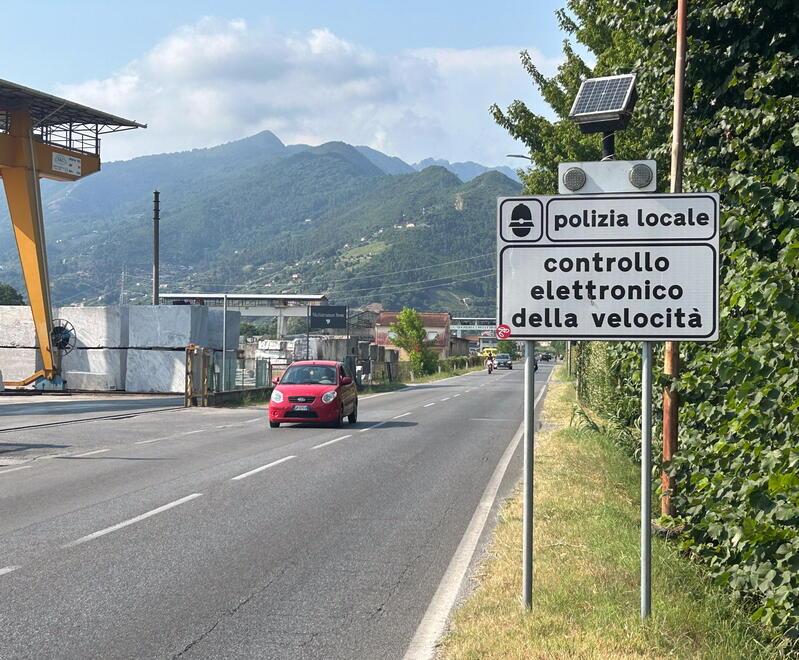 
	Autovelox sulla via Provinciale per Vallecchia (foto d&rsquo;archivio)

