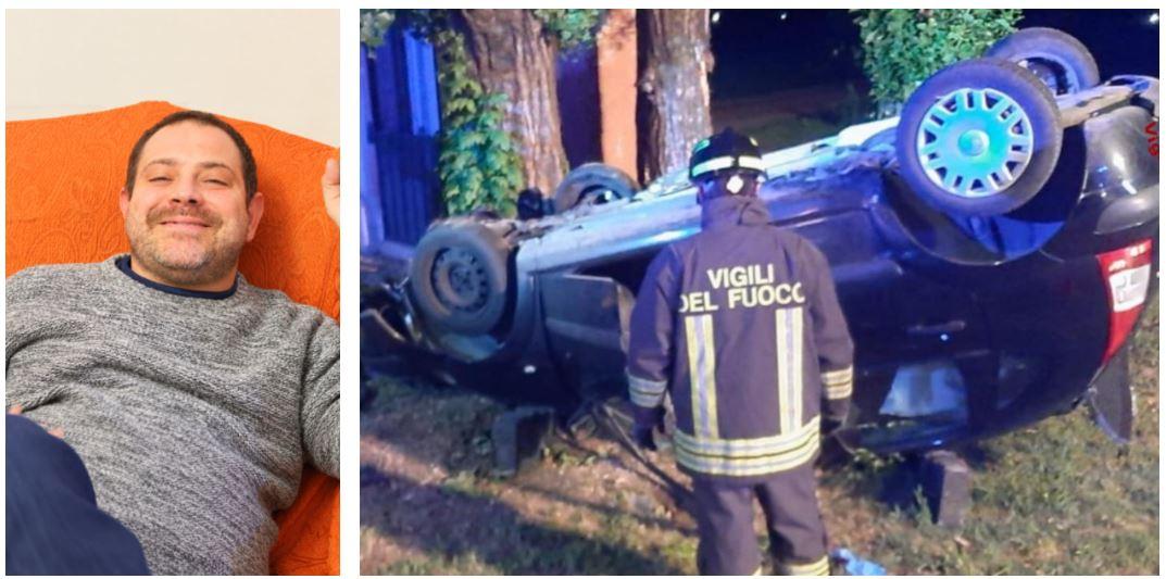 Incidente mortale a Campagnola Emilia: auto si ribalta, muore 44enne. Chi era la vittima