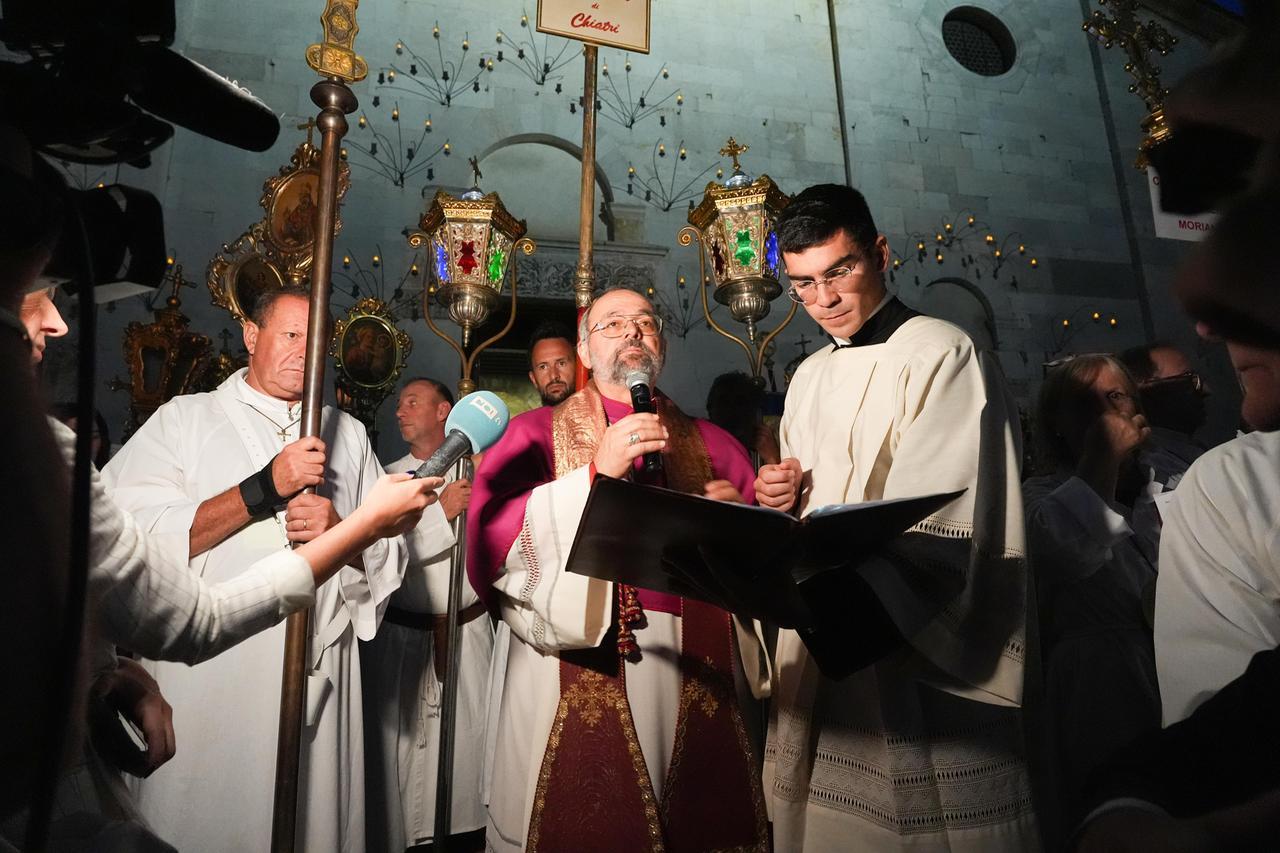 
	L'arcivescovo Paolo Giulietti (Foto Paolo Nucci)

