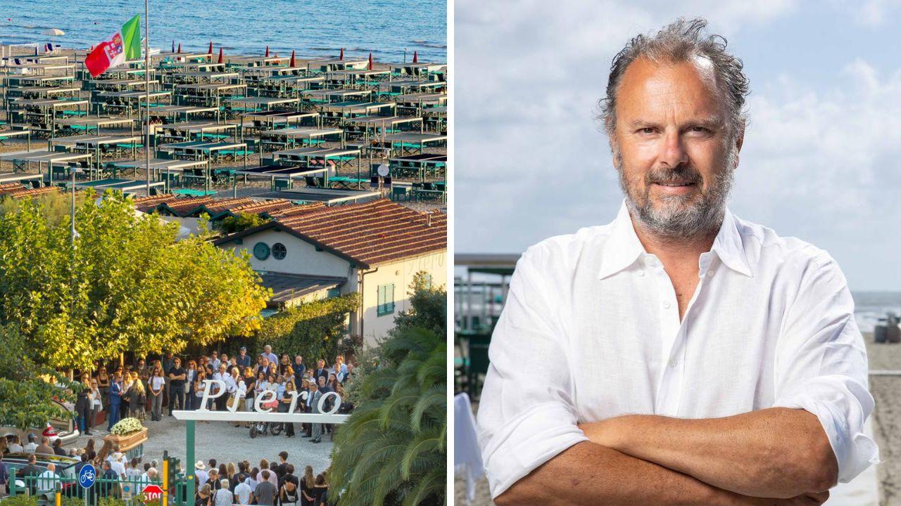 Forte dei Marmi, l’ultimo saluto a Roberto Santini. «Ciao Robi», balneare gentiluomo