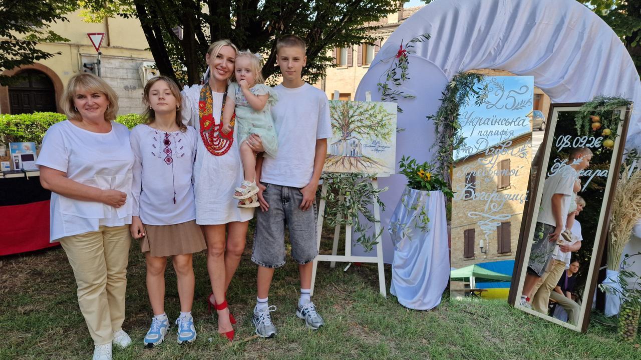 Gli ucraini di Ferrara: «Dalla guerra fino a qui per un futuro migliore»