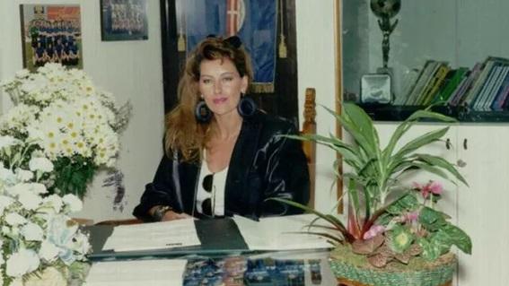 Giusy Achilli negli anni Novanta