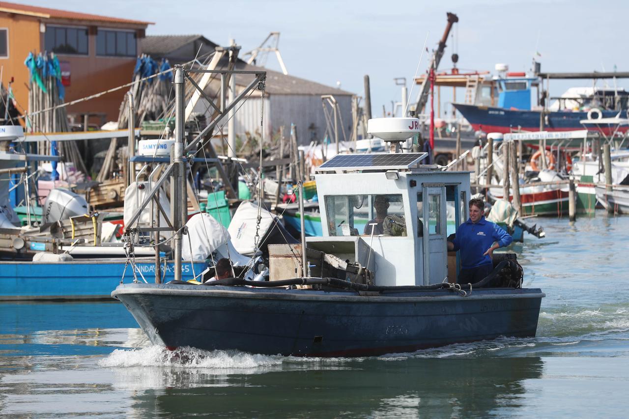 Porto Garibaldi, pescatori di nuovo in mare: «Acque calde come quelle termali»