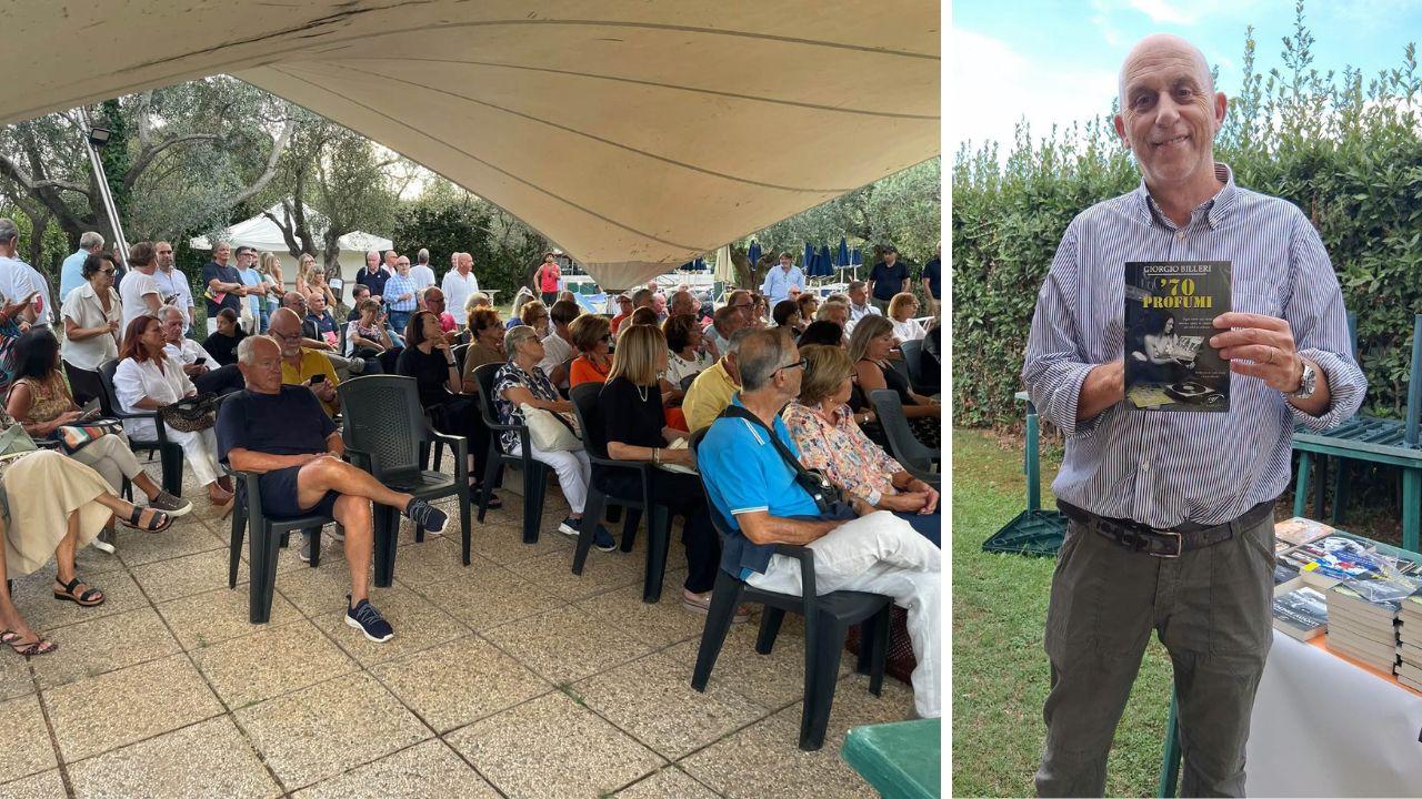 Giorgio Billeri e un momento della presentazione