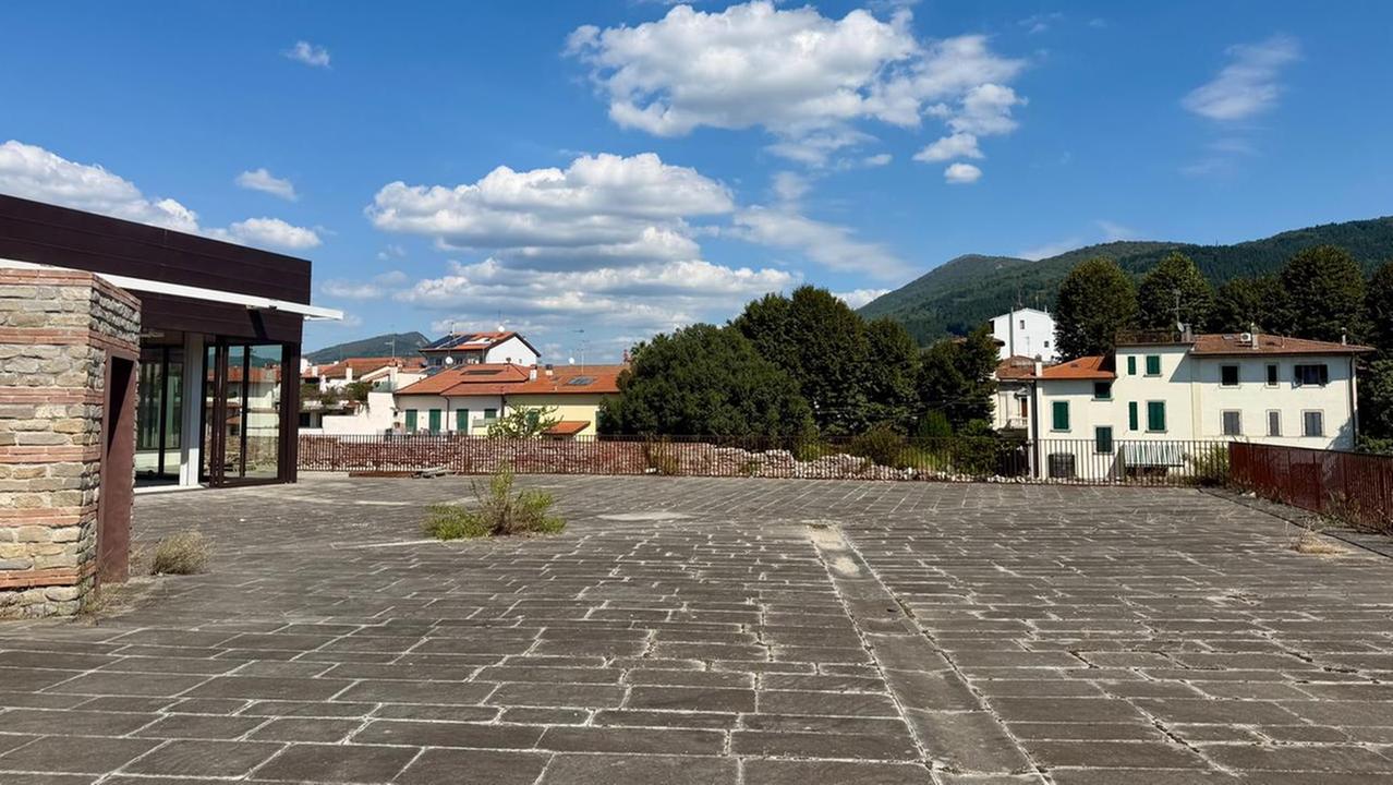 Il piazzale del Bastione delle Forche