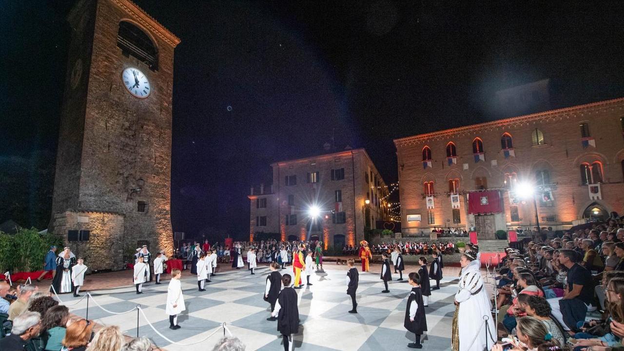 La Dama Vivente a Castelvetro (foto Venturelli)